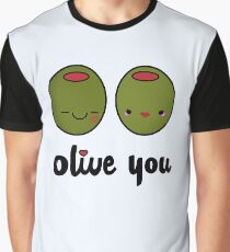 Olive You Graphic T-Shirt