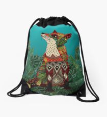 Mochila saco zorro floral