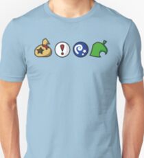Animal Crossing Items (in vielen Farben!) Slim Fit T-Shirt