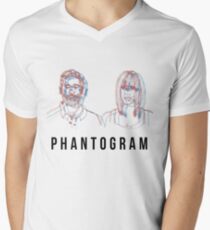 Phantogram Men's V-Neck T-Shirt