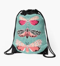 Lepidoptery No. 6 by Andrea Lauren Drawstring Bag