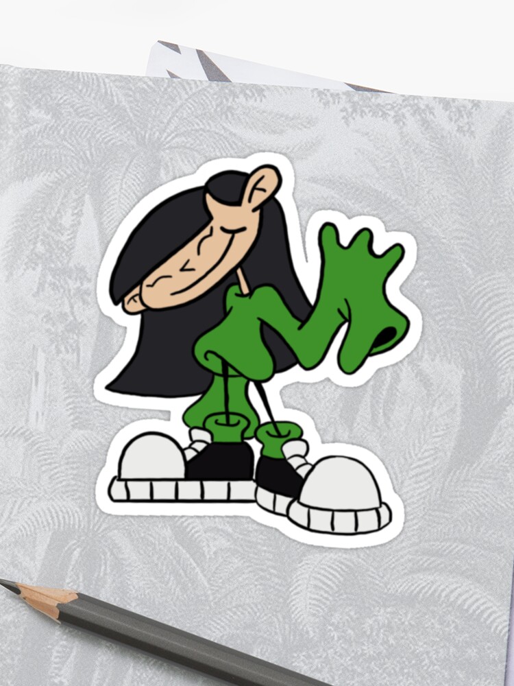 Codename Kids Next Door Number Three Sticker By Sadjade