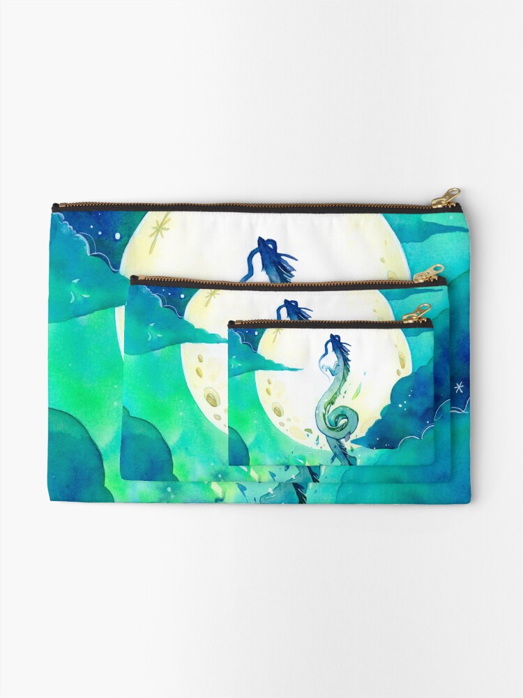 Alternate view of God of Rivers Zipper Pouch