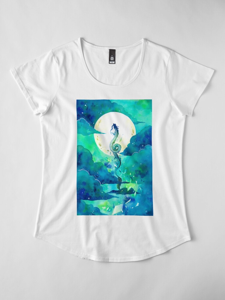 Alternate view of God of Rivers Premium Scoop T-Shirt
