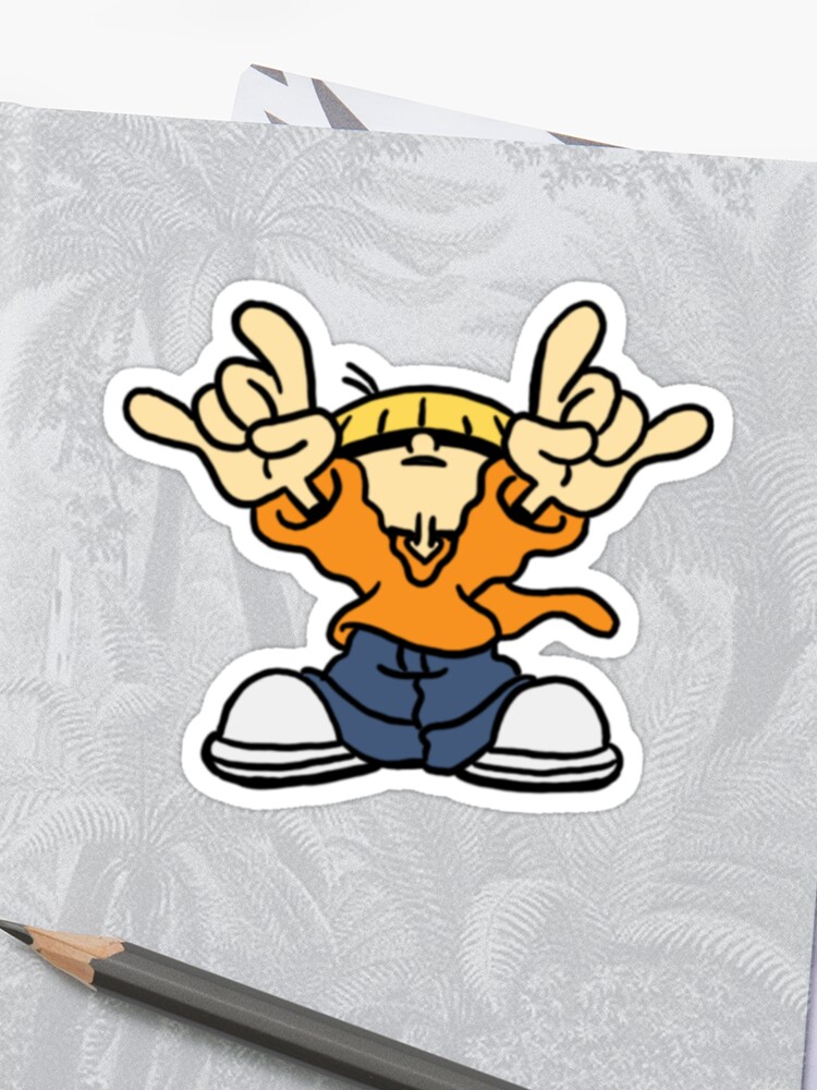 Codename Kids Next Door Number Four Sticker By Sadjade