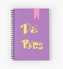 Da Rules Spiral Notebook