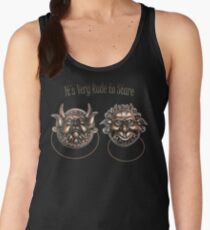 It's Very Rude to Stare Labyrinth Knockers Women's Tank Top