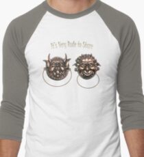 Es ist sehr unhöflich, Labyrinth Klopfer zu starren Baseballshirt mit 3/4-Arm