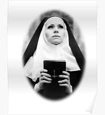 Satanische Nonne Poster
