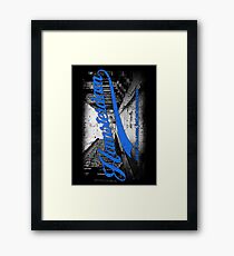 Hamsterdam - Cloud Nine Edition (Blue) Framed Print