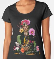 Camiseta premium de cuello ancho Quiero estar dentro de tu más oscuro todo