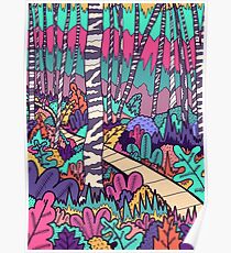 The woodland walk Poster