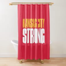 Kansas City Starker Sportfan Duschvorhang