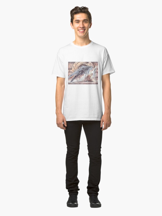 Alternate view of Angel vs Demon Classic T-Shirt