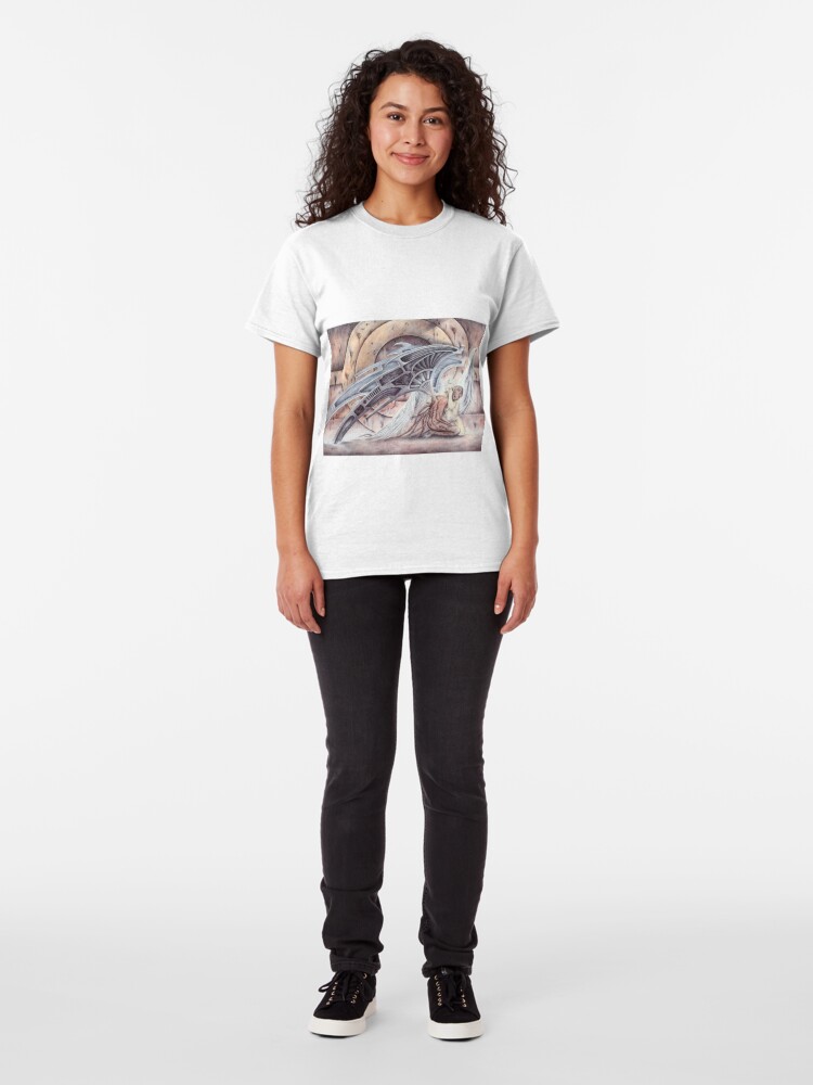 Alternate view of Angel vs Demon Classic T-Shirt
