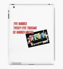 Rent the Musical Seasons Of Love iPad-Hülle & Klebefolie