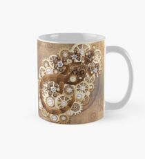Steampunk Gecko Lizard Vintage-Stil Tasse (Standard)