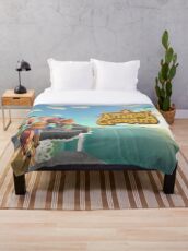 ANIMAL CROSSING NEW HORIZONS Throw Blanket