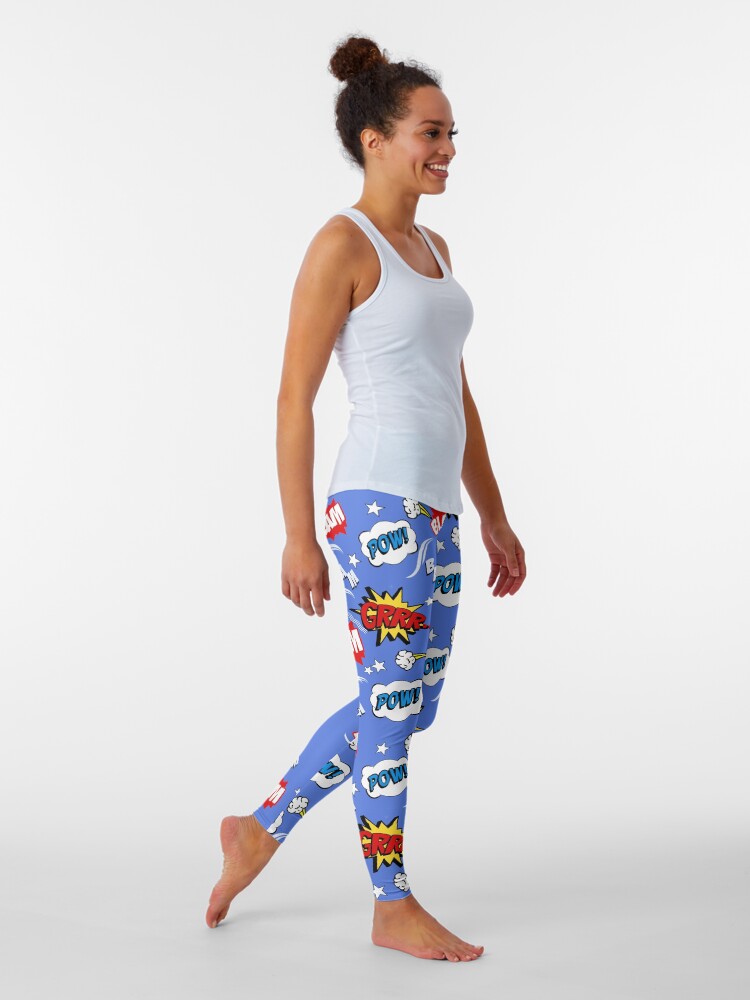 Alternate view of Villanelle pyjamas tribute Leggings