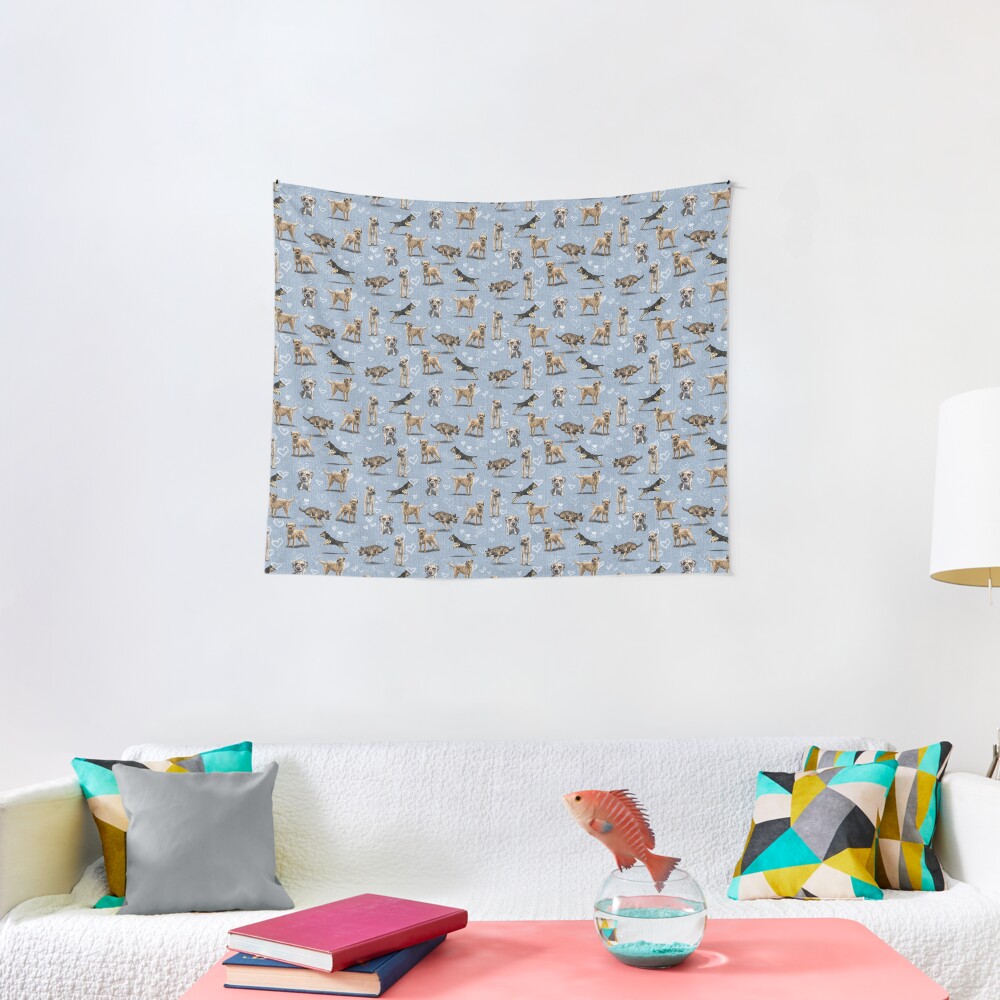 The Border Terrier Tapestry