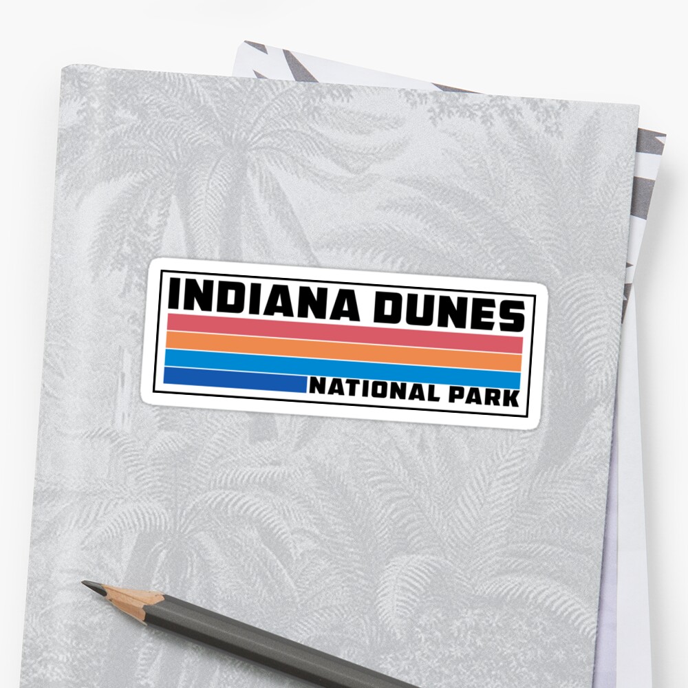 "Indiana Dunes National Park" Sticker by TravelTime ...