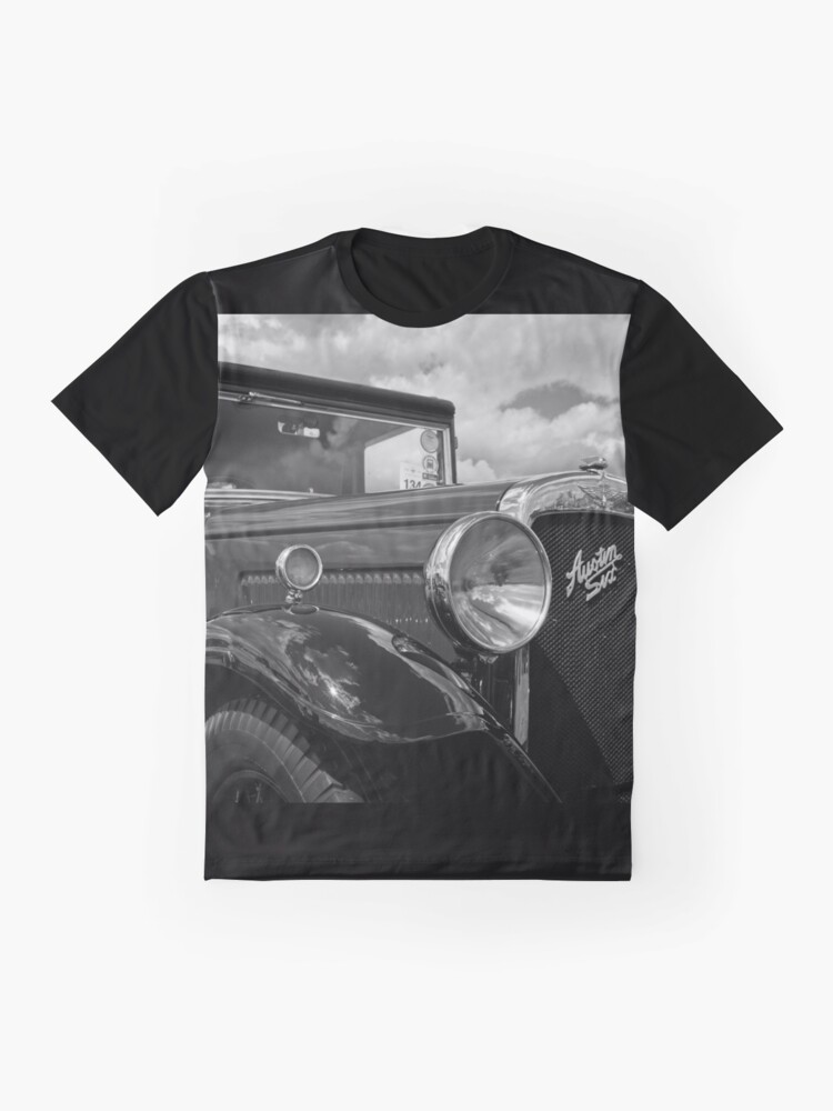 Alternate view of Austin Six Classic Vintage Motor Car Graphic T-Shirt
