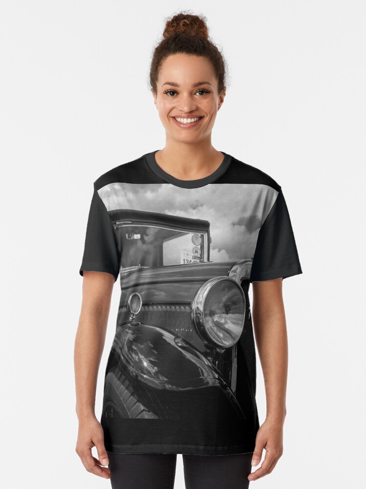 Alternate view of Austin Six Classic Vintage Motor Car Graphic T-Shirt