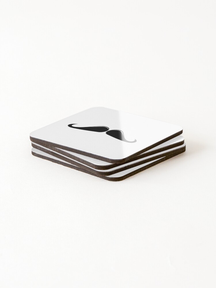 Alternate view of Ringmaster Moustache Coasters (Set of 4)