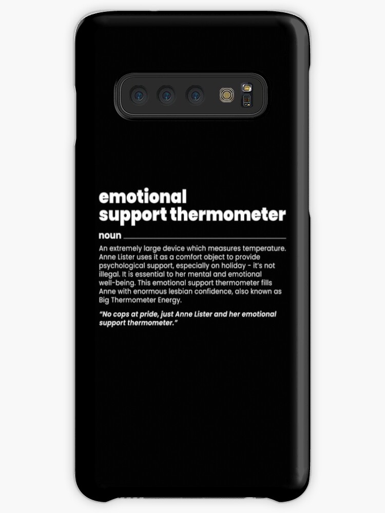 Anne Lister Emotional Support Thermometer Definition Case Skin