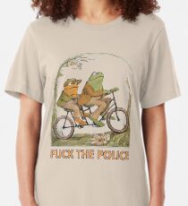 Camiseta ajustada Rana y Sapo - F * CK LA POLICÍA