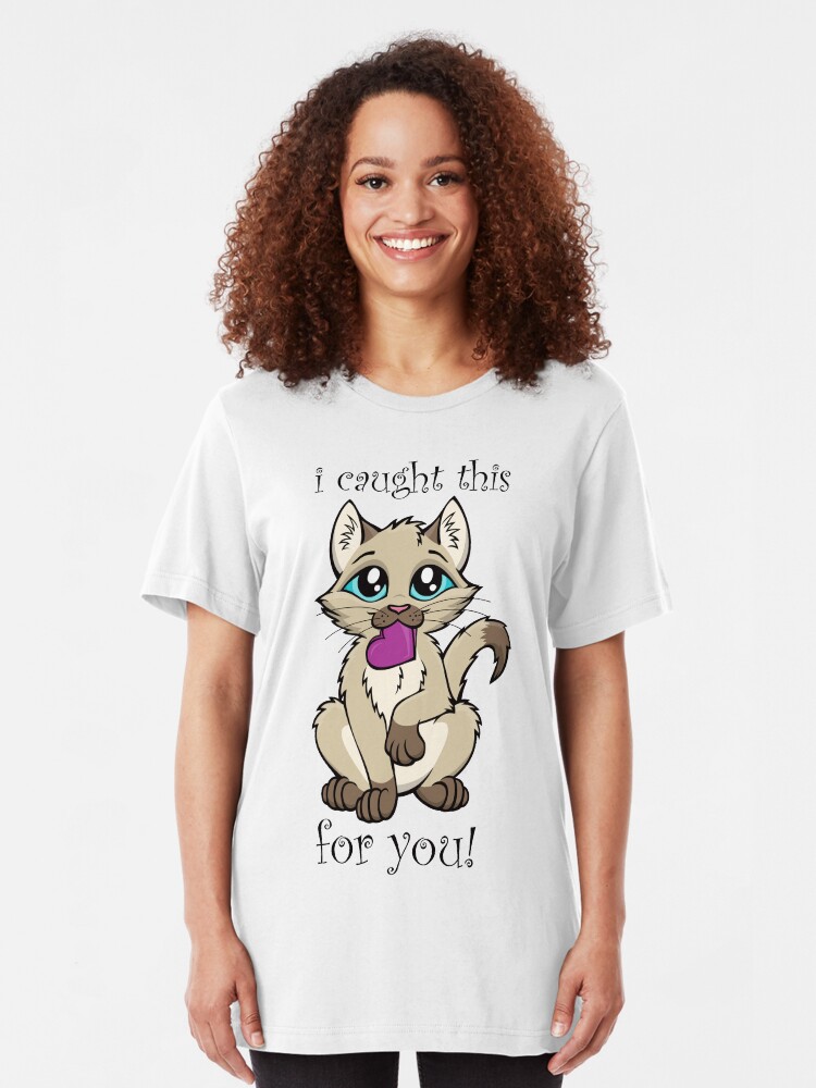 Alternate view of I Caught This For You! Slim Fit T-Shirt
