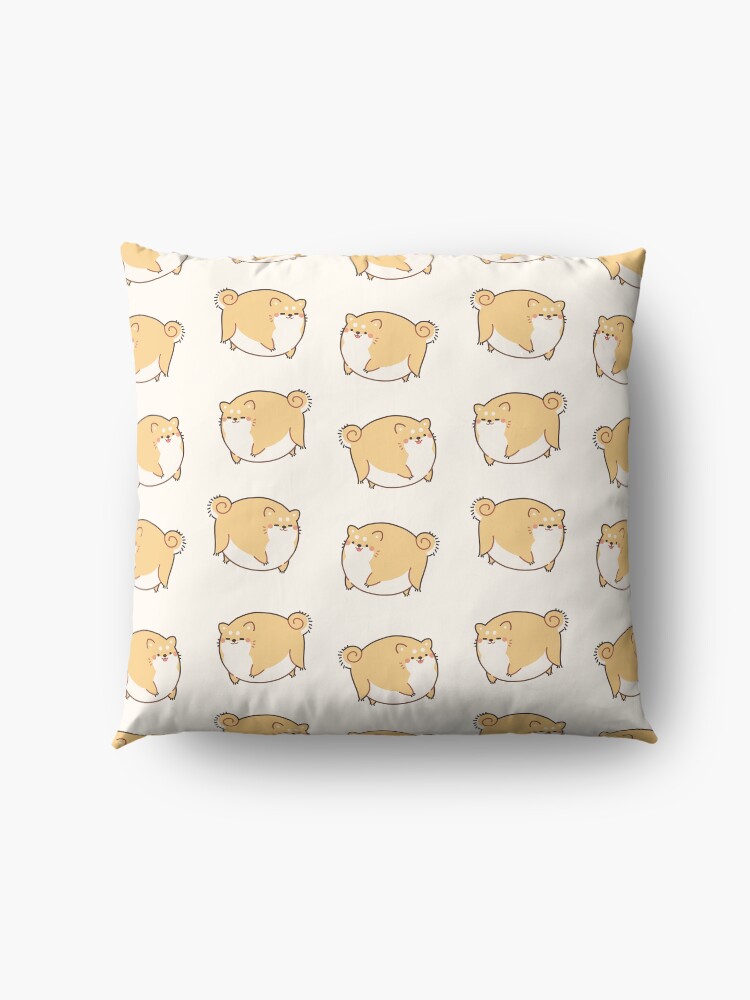 Alternate view of Round Shibes ! Floor Pillow