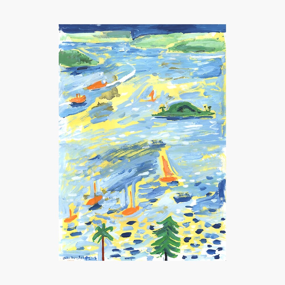 A Lovely Day on the Bay Photographic Print