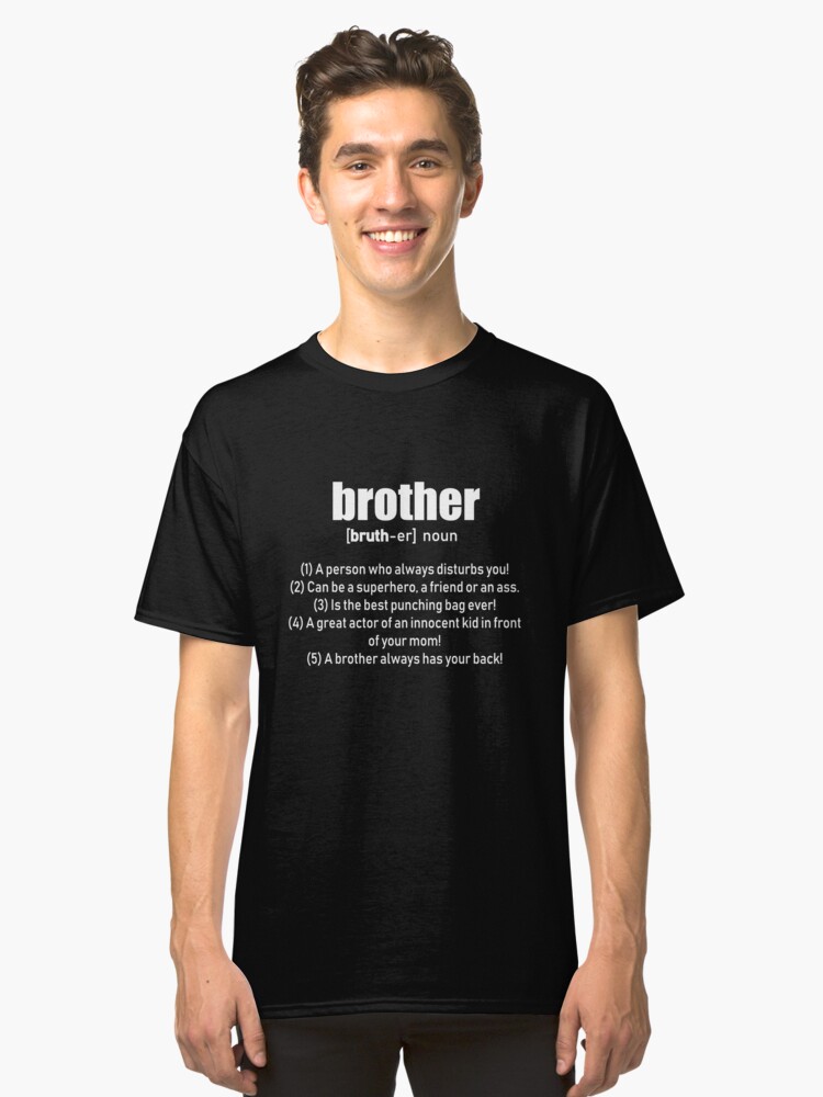 Alternate view of Brother Definition Classic T-Shirt