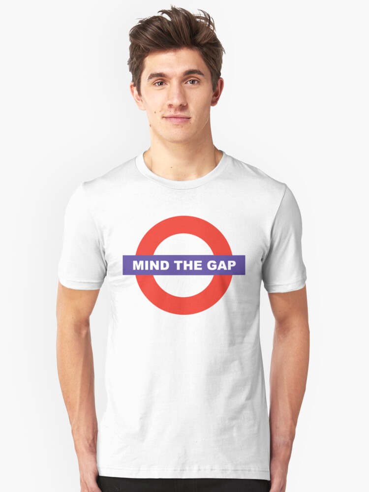 mind the gap tee shirt