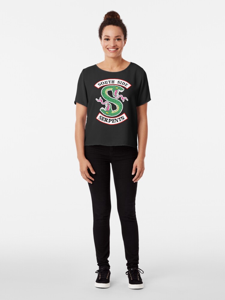 Alternate view of Southside Serpents Chiffon Top