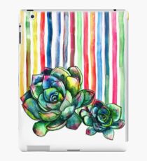 Vinilo o funda para iPad Suculentas del arcoíris