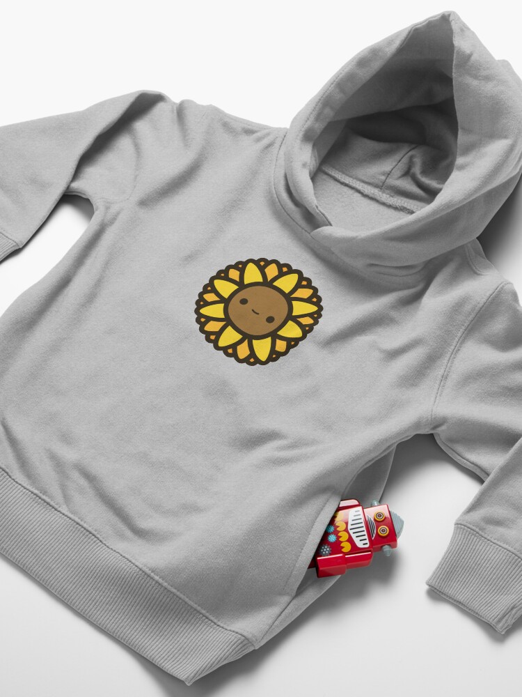 Alternate view of Cute sunflower Toddler Pullover Hoodie