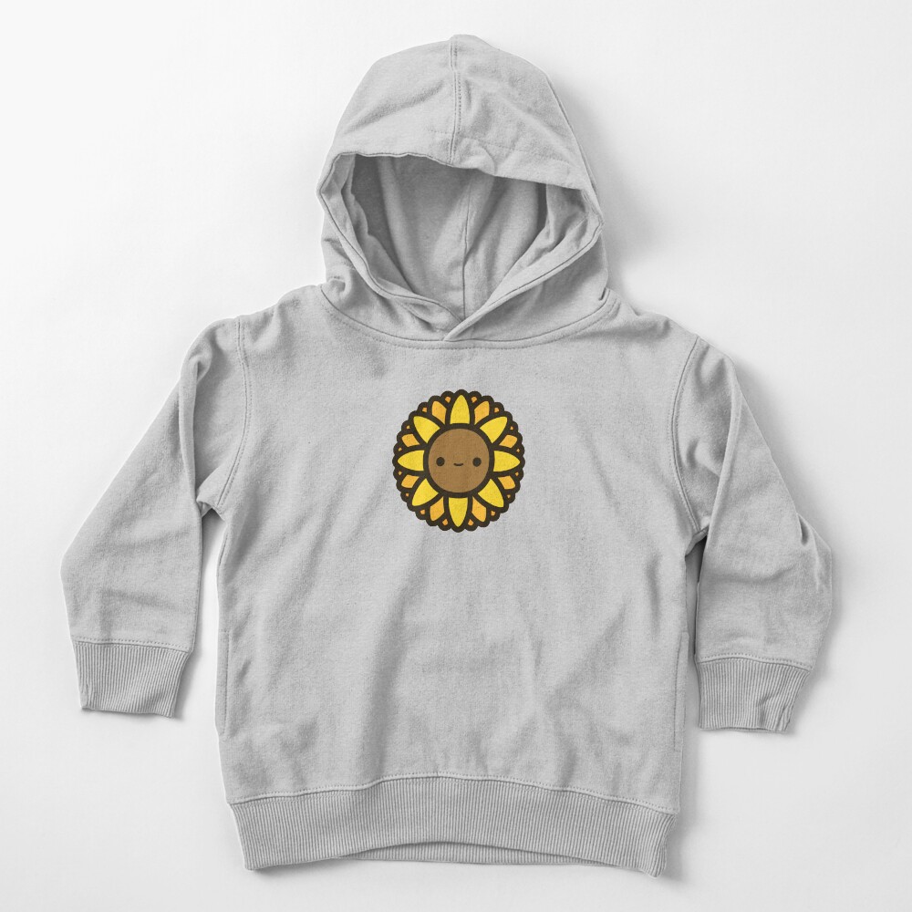 Cute sunflower Toddler Pullover Hoodie
