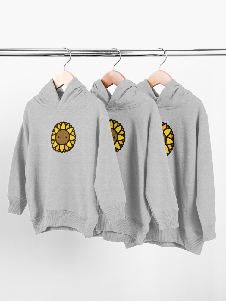 Alternate view of Cute sunflower Toddler Pullover Hoodie