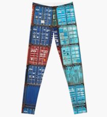 Rotterdam Harbour - Containers Leggings