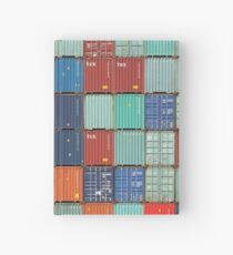 Rotterdam Harbour - Containers Hardcover Journal