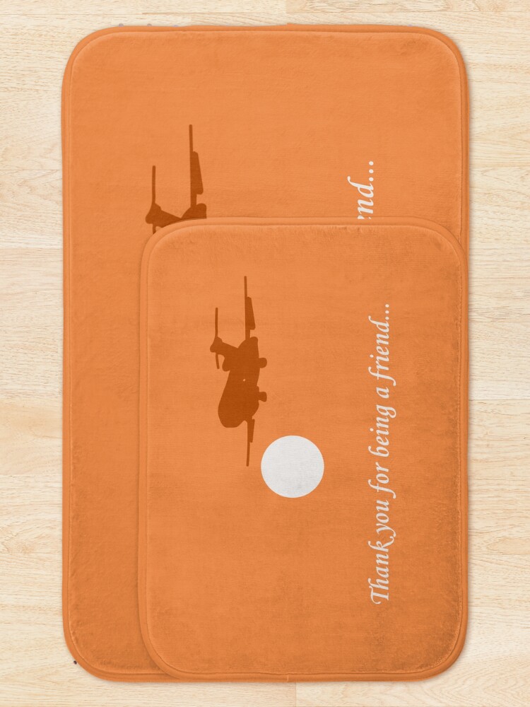 Alternate view of Thank You For Being a Friend! II Bath Mat