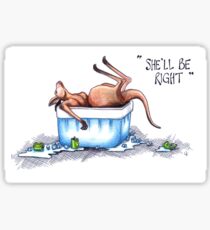 She'll be right! Sticker