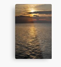 Bronze Lake Metal Print