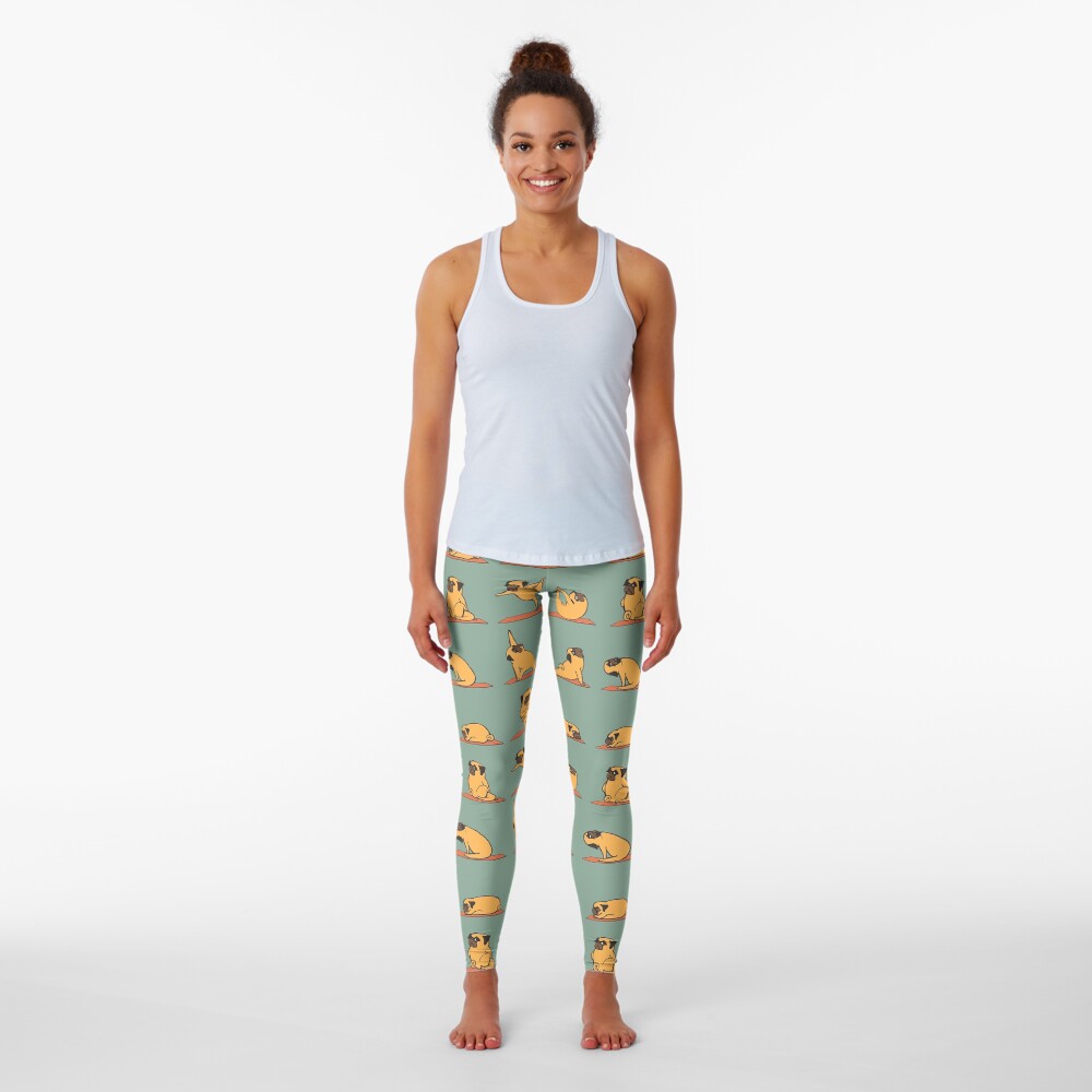 Pug Yoga Leggings