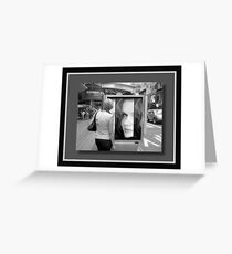 My face in New York...© Greeting Card