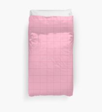 Pink Tile Duvet Cover