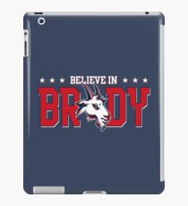 Limited Edition Believe In Brady, Tom Brady, New England Patriots, Tb12 Shirts, Mugs & Hoodies iPad Case/Skin