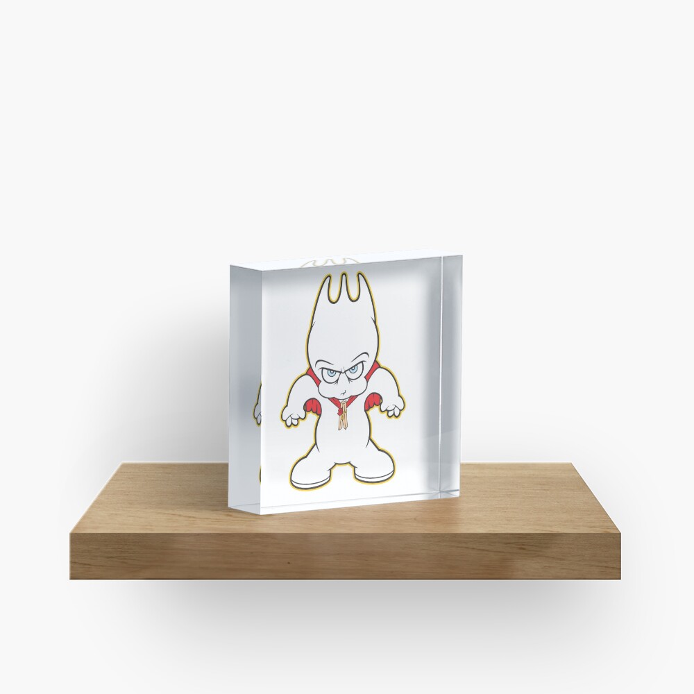 Adventures of Sporky Action Figure Acrylic Block